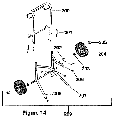 Epic 660EX Stand-up Frame Assembly